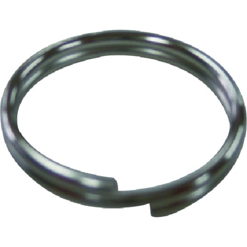 トラスコ中山 ニッサチェイン ニッケルWリング 1.6X18mm (25個入)(ご注文単位1パック)【直送品】