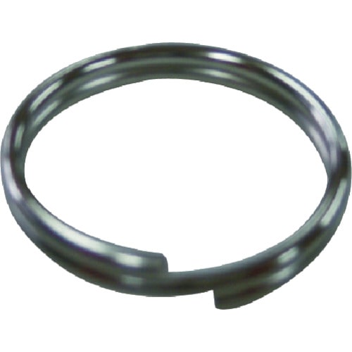 トラスコ中山 ニッサチェイン ニッケルWリング 1.2X10mm (40個入)(ご注文単位1パック)【直送品】