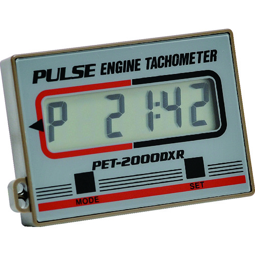 トラスコ中山 OPPAMA パルスエンジンタコメータ PET-2000DXR(ご注文単位1個)【直送品】