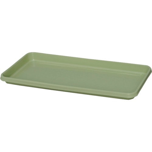 トラスコ中山 IRIS 267777 ベジタブルプランター受皿 ベジタブルグリーン(ご注文単位1枚)【直送品】