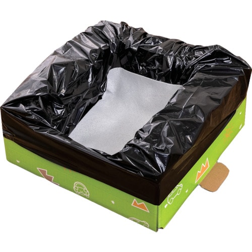 トラスコ中山 サンコー 非常用簡易トイレ コンパクト(ご注文単位1組)【直送品】