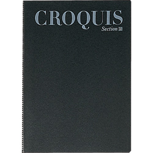 トラスコ中山 マルマン B4 クロッキー セクション 上質紙1(ご注文単位1冊)【直送品】