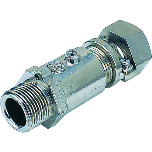 トラスコ中山 島田 ダイキャスト耐圧防爆構造パッキン式ケーブルグランド 固定 PF1/2(ご注文単位1個)【直送品】