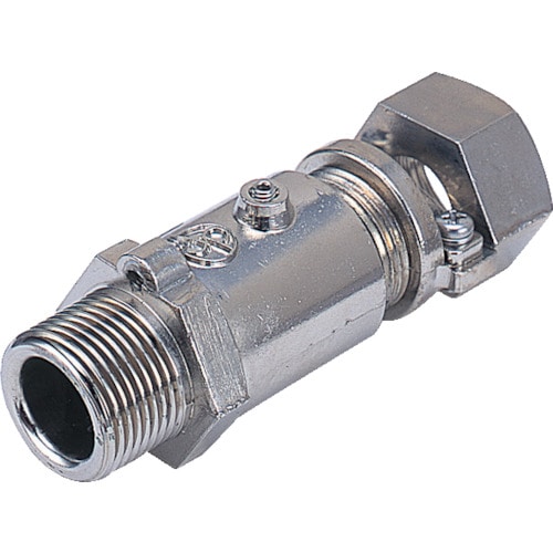 トラスコ中山 島田 ダイキャスト耐圧防爆構造パッキン式ケーブルグランド 固定 PF1(ご注文単位1個)【直送品】