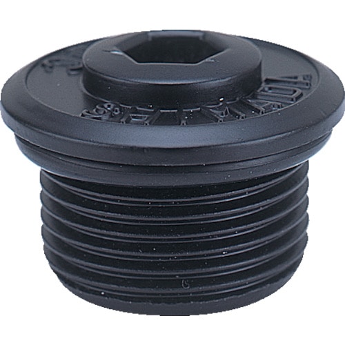 トラスコ中山 島田 アルミ合金ダイキャスト耐圧防爆構造クローズアッププラグ PF1(ご注文単位1個)【直送品】