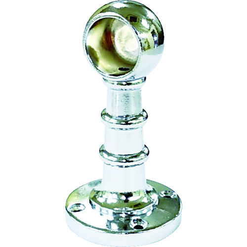 トラスコ中山 NewHikari クローム首長ブラケット Φ16 止(ご注文単位1個)【直送品】