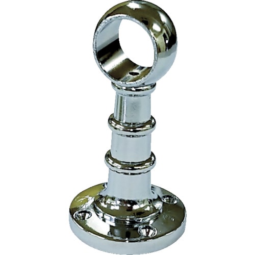 トラスコ中山 NewHikari クローム首長ブラケット Φ32 通(ご注文単位1個)【直送品】