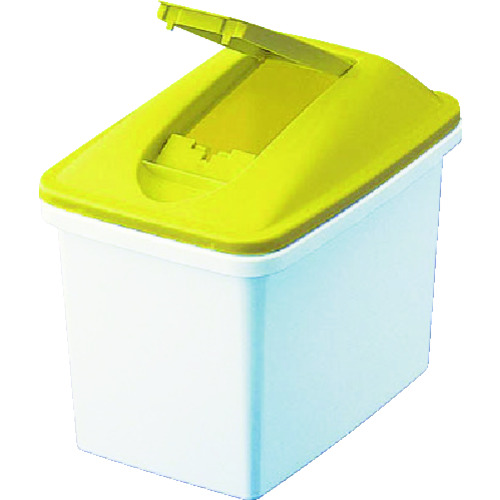 トラスコ中山 サンコー ペール容器 679018 サンペールK#3F イエロー/ホワイト(ご注文単位1個)【直送品】