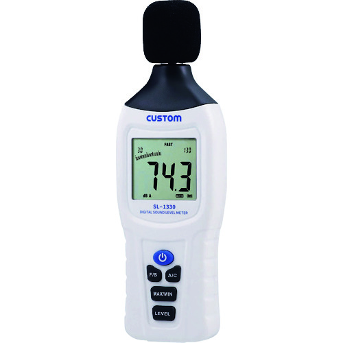 トラスコ中山 カスタム デジタル騒音計(ご注文単位1台)【直送品】