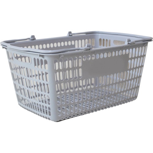 ストア・エキスプレス 買物カゴ 18リットル スケルトンアルミハンドル