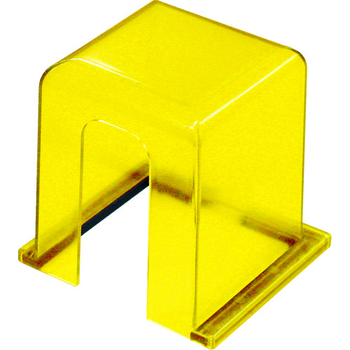 トラスコ中山 SHINOHARA カムスイッチカバー 黄色(ご注文単位1個)【直送品】