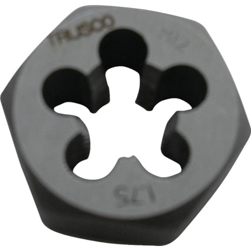 トラスコ中山 TRUSCO 六角サラエナットダイス 並目 M12X1.75(ご注文単位1個)【直送品】