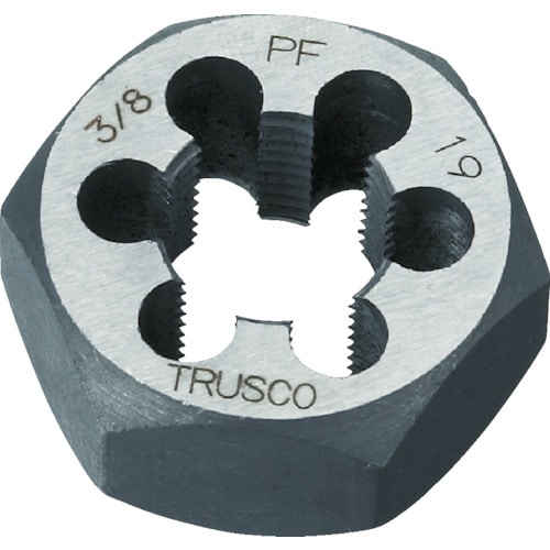 トラスコ中山 TRUSCO 六角サラエナットダイス PF3/4-14(ご注文単位1個)【直送品】