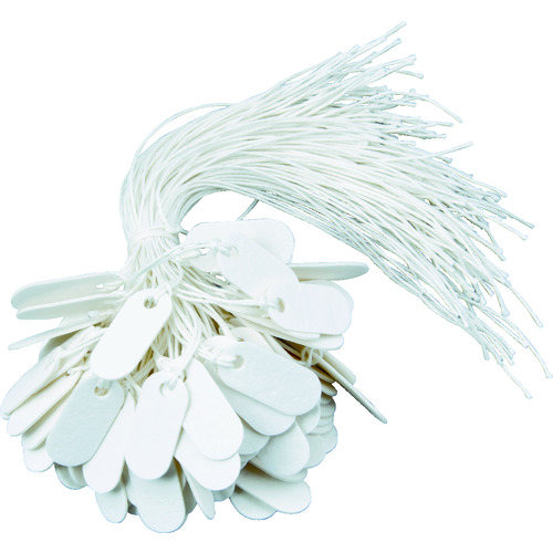 トラスコ中山 TRUSCO 線名札 小判型 11X24mm 100枚入(ご注文単位1袋)【直送品】