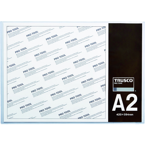 トラスコ中山 TRUSCO 厚口カードケース A2(ご注文単位1枚)【直送品】
