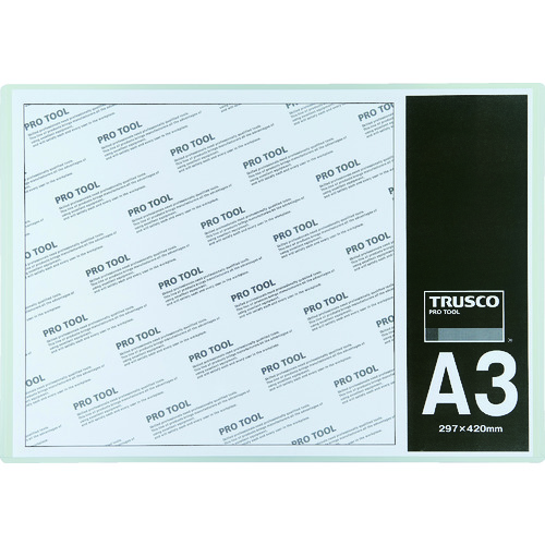 トラスコ中山 TRUSCO 厚口カードケース A3(ご注文単位1枚)【直送品】