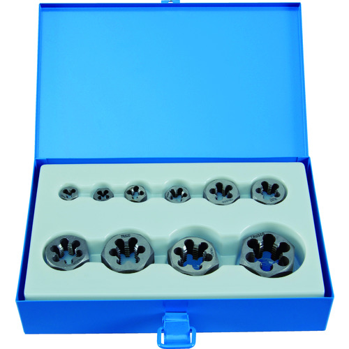 トラスコ中山 TRUSCO 六角サラエナットダイスメートル細目ねじセット(ご注文単位1セット)【直送品】