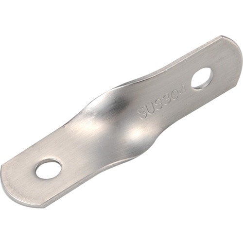 トラスコ中山 TRUSCO ジョイント金具19型S ステンレス 長さ75 穴数2(ご注文単位1個)【直送品】