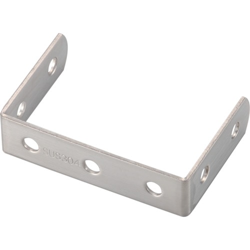 トラスコ中山 TRUSCO ジョイント金具19型U ステンレス 寸法77X52 穴数7(ご注文単位1個)【直送品】