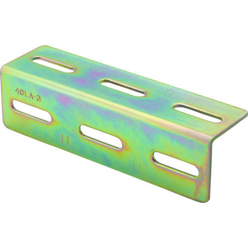 トラスコ中山 TRUSCO ジョイント金具40型L クロメート 40X145 穴数6(ご注文単位1個)【直送品】