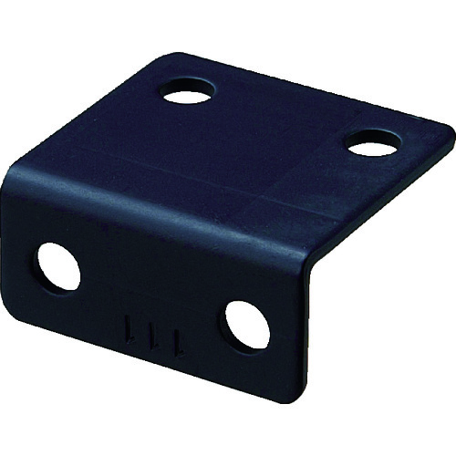 トラスコ中山 TRUSCO 不等辺アングル40mmクロ(ご注文単位1個)【直送品】