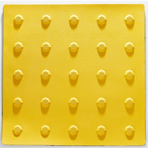 トラスコ中山 TRUSCO 点字マット 300角ポイントタイプ(ご注文単位1枚)【直送品】