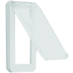 トラスコ中山 Panasonic ワイド21保護カバー付スイッチプレート 157-3449(ご注文単位 1個)【直送品】