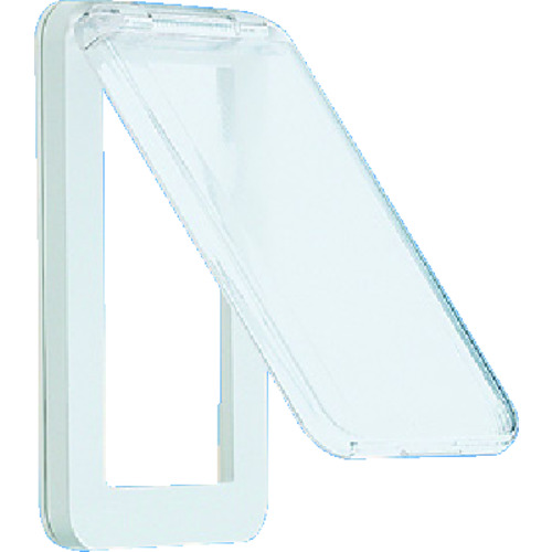 トラスコ中山 Panasonic ワイド21保護カバー付スイッチプレート 159-5672(ご注文単位 1個)【直送品】