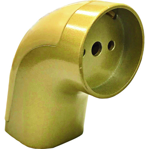 トラスコ中山 MK 35パイ FCエンドブラッケト ゴールド(ご注文単位 1個)【直送品】