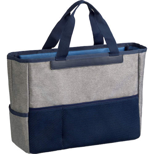 トラスコ中山 ライオン モバイルトートバッグ〈レビモ〉 IB-28 ライトグレー 429-6225 (ご注文単位1個) 【直送品】