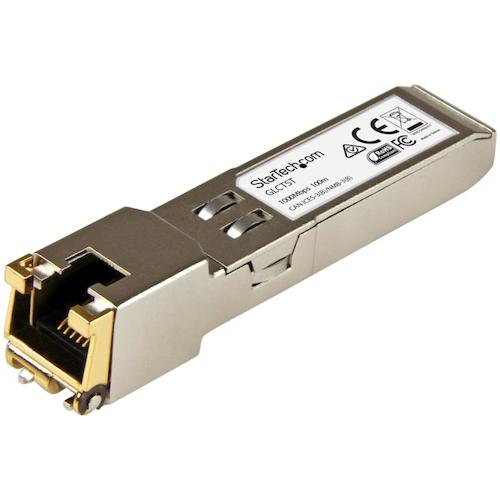 トラスコ中山 スターテック SFP+モジュール/Cisco製品GLC-T互換/1000BASE-T準拠銅線トランシーバー 572-3266 (ご注文単位1箱) 【直送品】