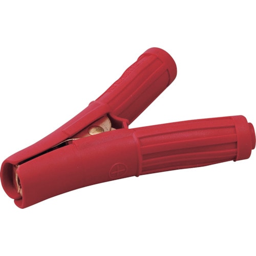 トラスコ中山 ELPA バッテリークリップ 定格DC25A 赤 382-1406 (ご注文単位1袋) 【直送品】
