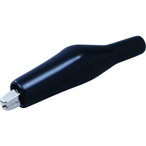 トラスコ中山 ELPA シールドクリップ M 黒 168-0705 (ご注文単位1個) 【直送品】