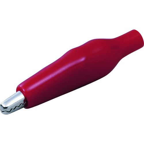 トラスコ中山 ELPA シールドクリップ M 赤 168-3885 (ご注文単位1個) 【直送品】