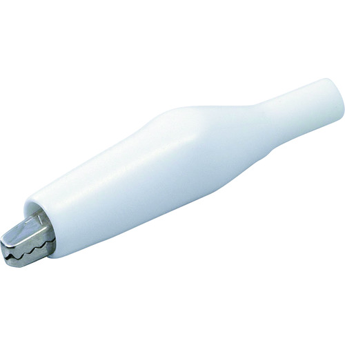 トラスコ中山 ELPA シールドクリップ M 白 168-2233 (ご注文単位1個) 【直送品】