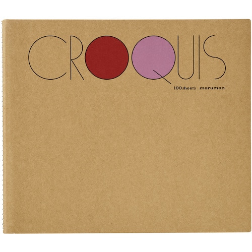 トラスコ中山 マルマン クロッキー 白クロッキー212×242 460-8480 (ご注文単位1冊) 【直送品】