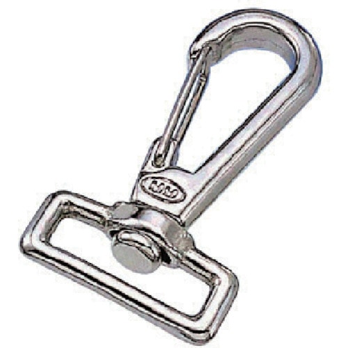 トラスコ中山 水本 ステンレス スイベルベルトフック 長さ63mm 849-3112 (ご注文単位1個) 【直送品】