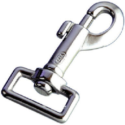 トラスコ中山 水本 ステンレス スイベルベルトナスカン 長さ73mm 849-3126 (ご注文単位1個) 【直送品】