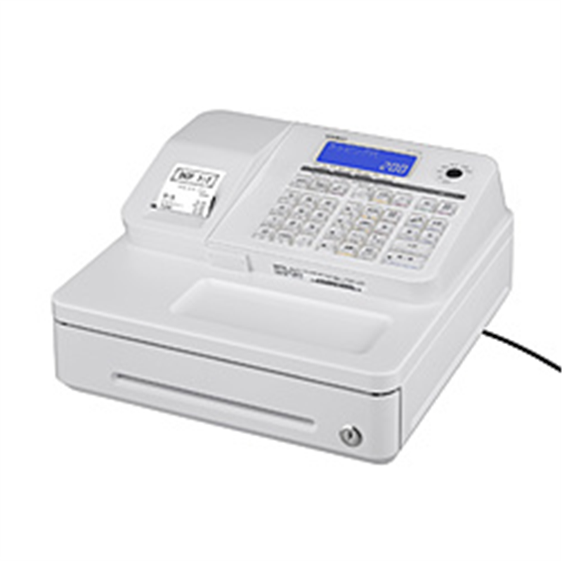 カシオ計算機 レジスター ホワイト Bluetooth搭載 SR-G3WE 1台