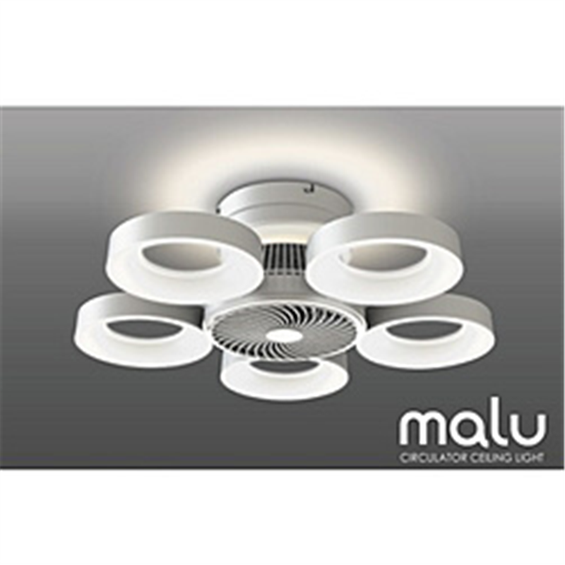 未使用照明器具】TAKIZUMI 4灯シーリングファン 未使用照明器具