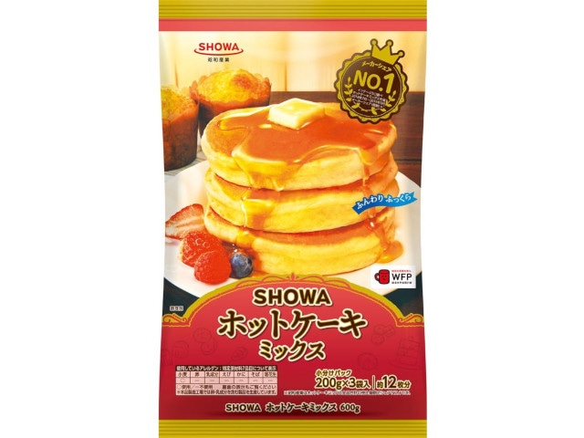 昭和ホットケーキミックス600g※軽(ご注文単位20個)【直送品】