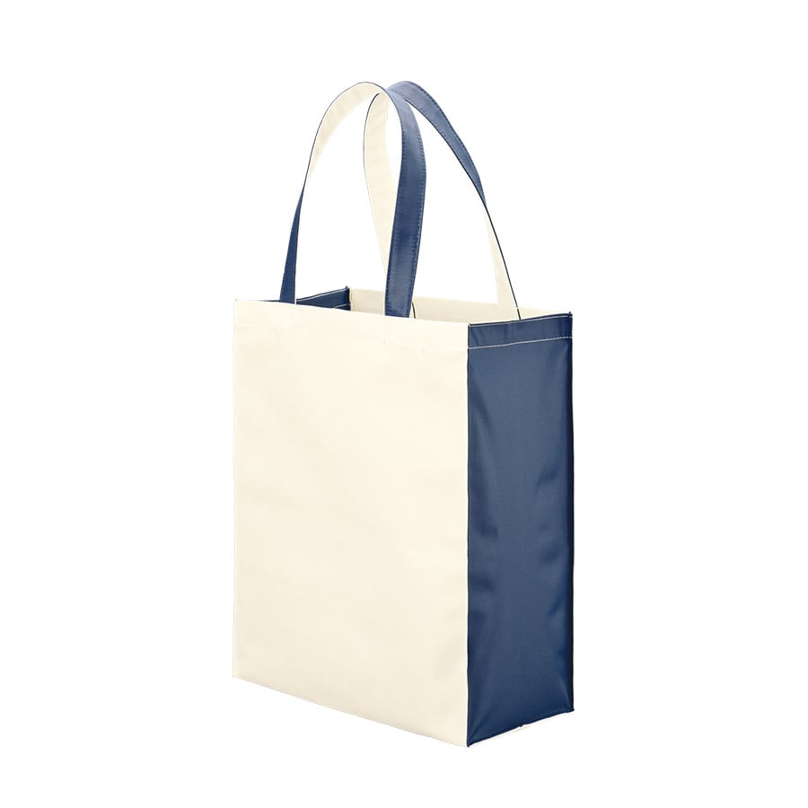 MARKLESS STYLE 再生PET ユーティリティバッグ コンビ L ネイビー TR-1206-006 1枚(ご注文単位1枚)【直送品】