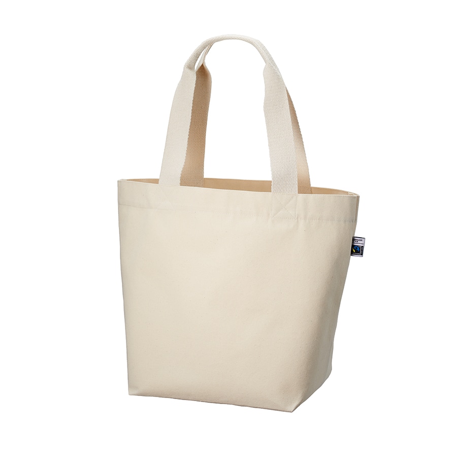 MARKLESS STYLE フェアトレード コットンキャンバストート M ナチュラル TF-0004-008 1枚(ご注文単位1枚)【直送品】