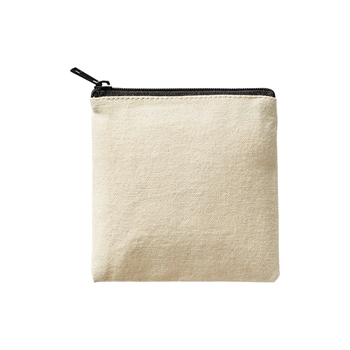 MARKLESS STYLE ライトキャンバス フラットポーチ SS ナチュラル TR-1055-008 1個(ご注文単位1個)【直送品】