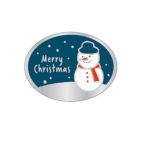 ARC POPシール メリークリスマス　絶縁銀箔 LX572S 1束（ご注文単位1束）【直送品】