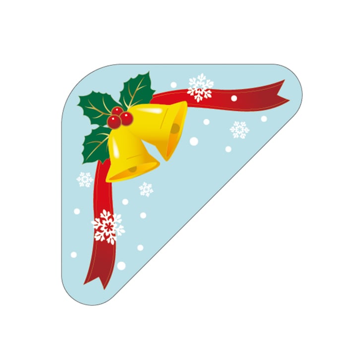 ARC POPシール クリスマス　透明シール LX585S 1束（ご注文単位1束）【直送品】