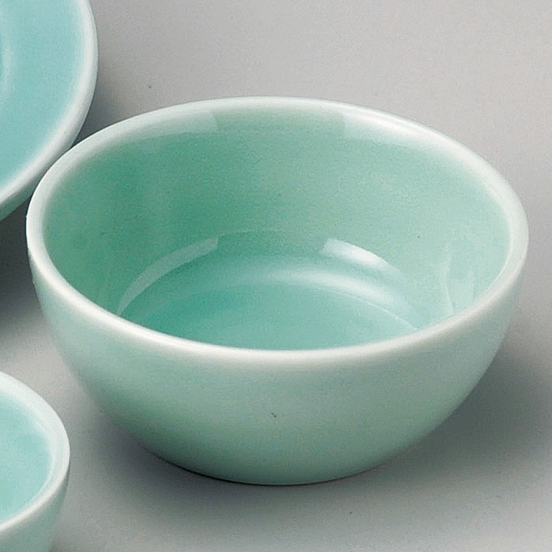 金正陶器 深海青磁丸とんすい 1個（ご注文単位1個）【直送品】 包装