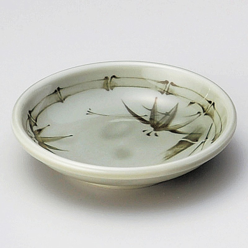 福井クラフト 巴薬味皿 朱天黒 45133250 1個（ご注文単位1個）【直送品