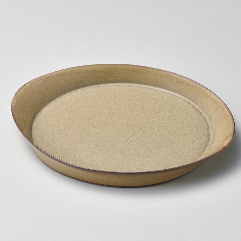 金正陶器 黒備前四つ足18㎝変形角皿 1個（ご注文単位1個）【直送品