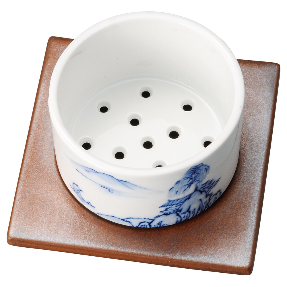 金正陶器 山水セイロ蒸し器 1個(ご注文単位1個)【直送品】 包装用品・店舗用品の通販 シモジマ